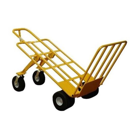 SNAP-LOC Snap-Loc All-Terrain Hand Cart with Six 10 in. Airless Wheels SLV1000HC4Y